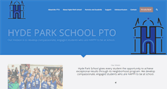 Desktop Screenshot of hydeparkschoolpto.org